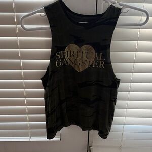 Spiritual Gangster Camo Muscle Tee